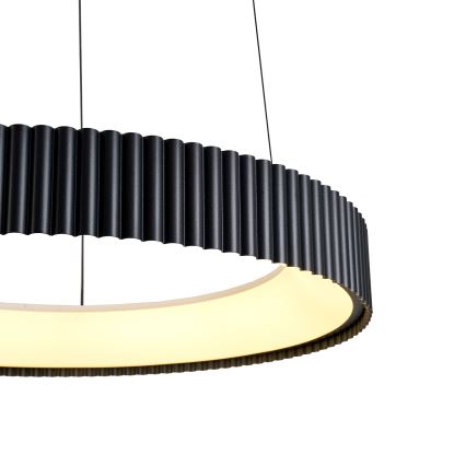 Brilagi - FALCON MODERN dimmable LED cable pendant LED/30W/230V 3000–6500K Ø 40 cm black + remote control