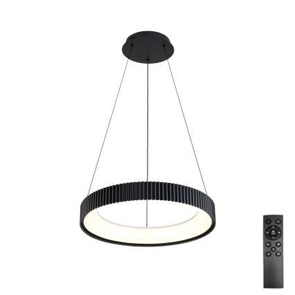 Brilagi - FALCON MODERN dimmable LED cable pendant LED/30W/230V 3000–6500K Ø 40 cm black + remote control