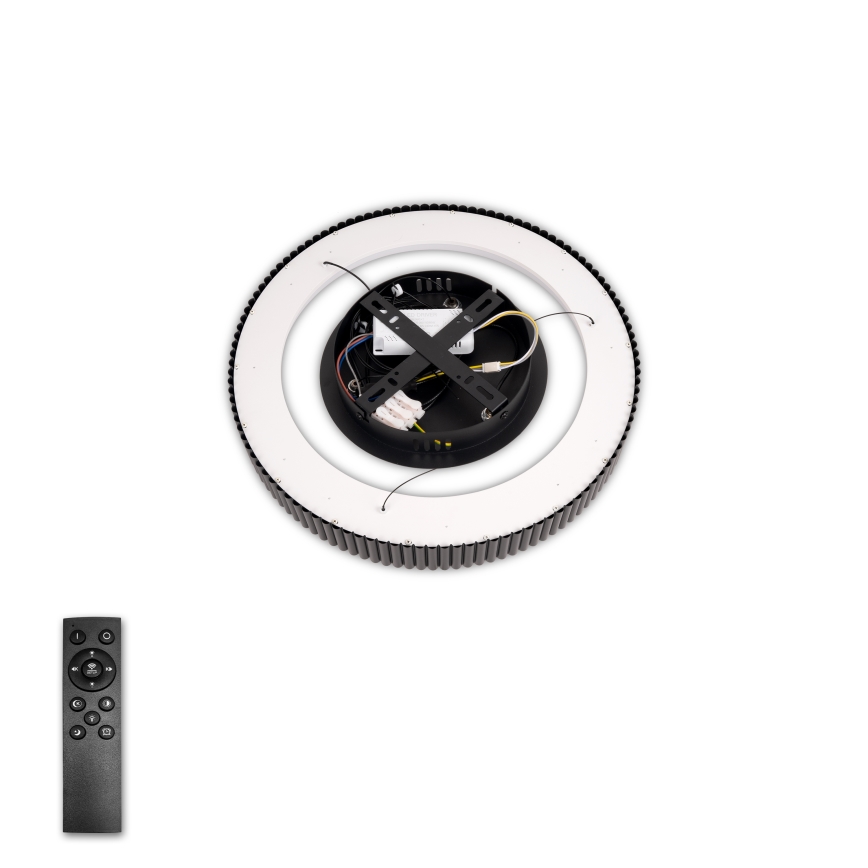 Brilagi - FALCON MODERN dimmable LED cable pendant LED/30W/230V 3000–6500K Ø 40 cm black + remote control