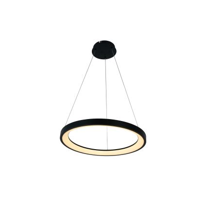 Brilagi - LED Dimmable Cable-Suspended Pendant FALCON SLIM LED/42W/230V 3000-6500K Ø 50 cm Black + Remote Control