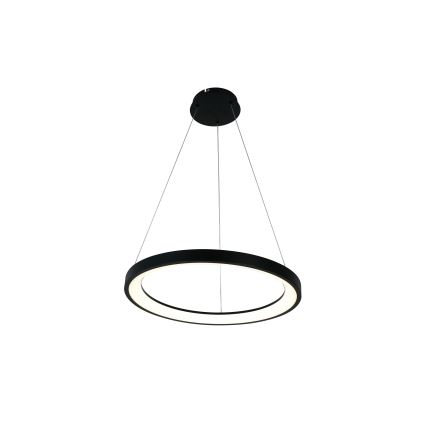 Brilagi - LED Dimmable Cable-Suspended Pendant FALCON SLIM LED/42W/230V 3000-6500K Ø 50 cm Black + Remote Control
