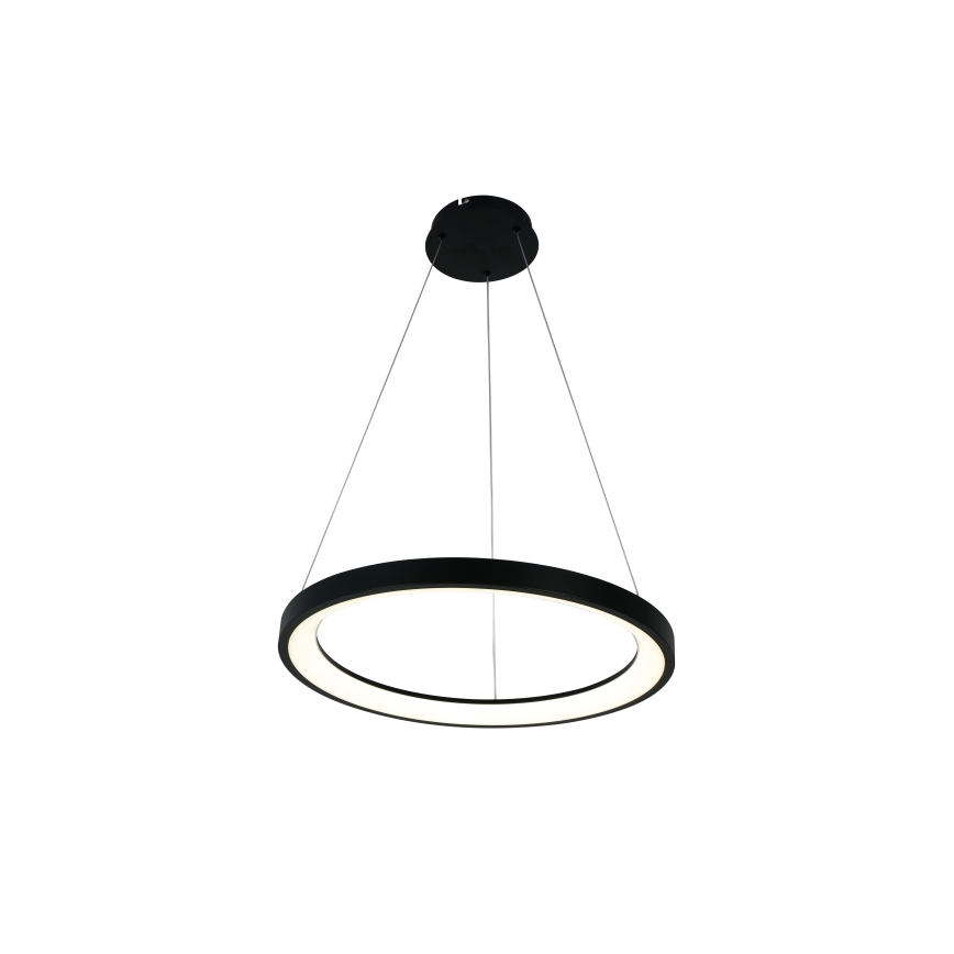 Brilagi - LED Dimmable Cable-Suspended Pendant FALCON SLIM LED/42W/230V 3000-6500K Ø 50 cm Black + Remote Control