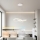 Brilagi - Dimmable LED Pendant on Cable INFINITY LED/55W/230V 3000-6000K 50x50 cm White + Remote Control