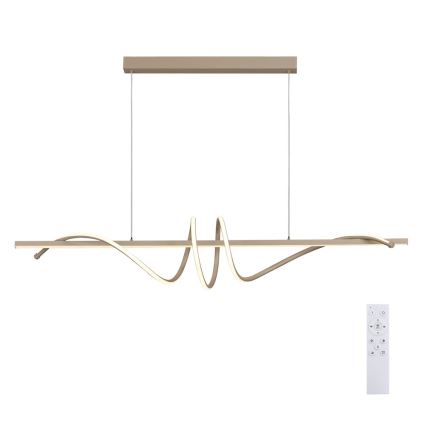 BRILAGI - Dimmable LED cable-suspended chandelier SIGNATURE LED/50W/230V 3000-6000K 120 cm beige + remote control