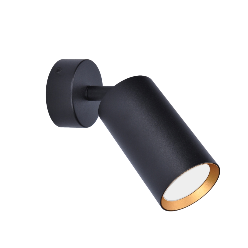 Brilagi - Dimmable LED RGBW Spotlight SELE 1xGU10/4,8W/230V 3000K Black/Gold + Remote Control