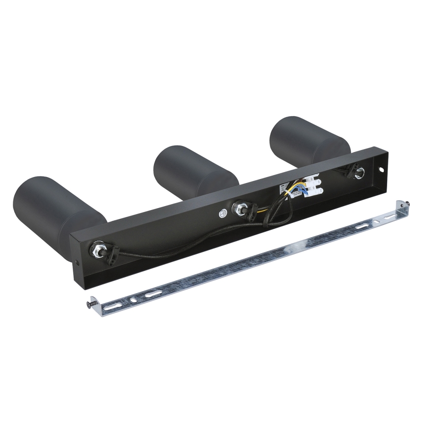 Brilagi - LED RGBW Dimmable SELE Spotlight 3x GU10/6W/230V 3000K Anthracite + Remote Control