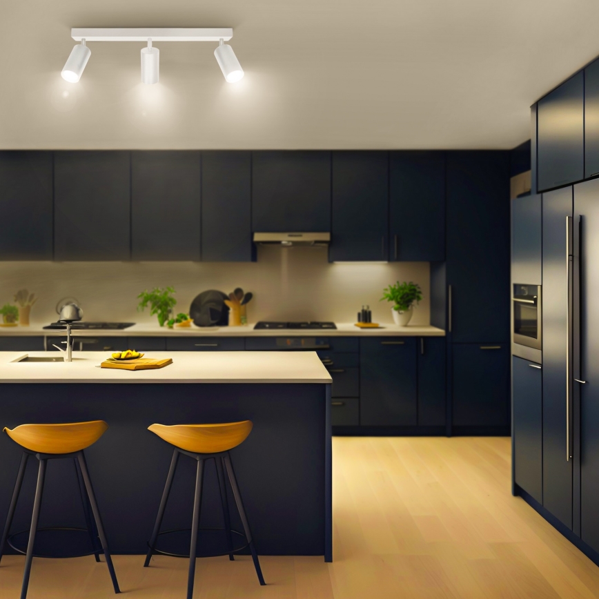 Brilagi - SELE Dimmable LED RGBW Spotlight, 3x GU10, 6.5W, 230V, 2700–6500K, White