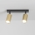 Brilagi - Dimmable LED spotlight SELE GOLDEN 2xGU10/6.5W/230V 2700-6500K black/gold