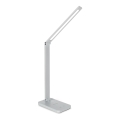Brilagi - Dimmable LED Touch Desk Lamp with Qi Wireless Charging MODO CHARGE LED/7W/5V 3000/4000/6000K white