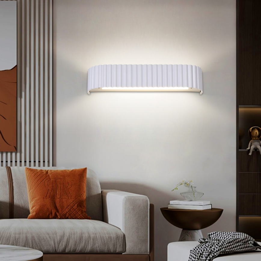 BRILAGI - LED Dimmable Wall Light FALCON MODERN LED/14W/230V 3000-6000K 40 cm white + remote control