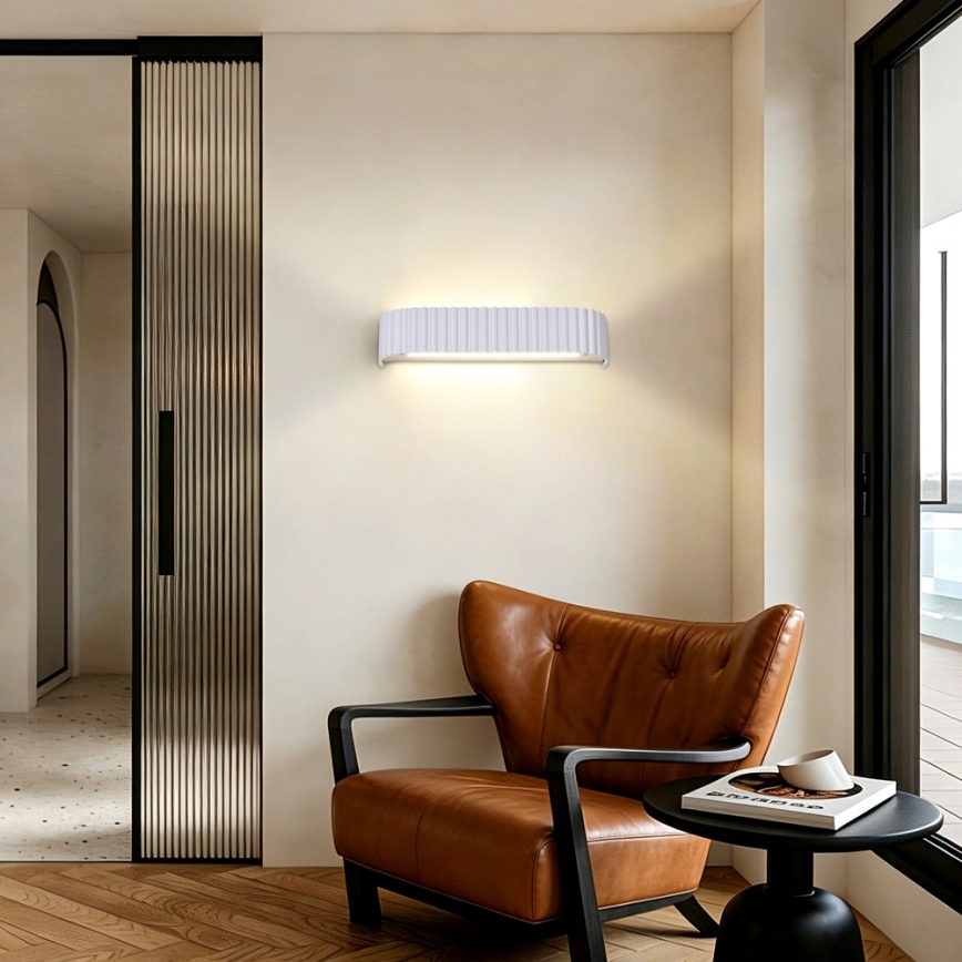 BRILAGI - LED Dimmable Wall Light FALCON MODERN LED/14W/230V 3000-6000K 40 cm white + remote control