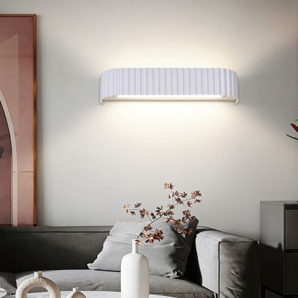 BRILAGI - LED Dimmable Wall Light FALCON MODERN LED/14W/230V 3000-6000K 40 cm white + remote control