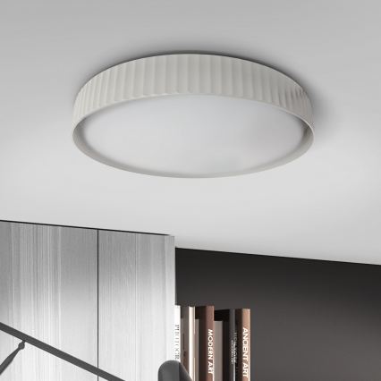 Brilagi - Dimmable Ceiling Light LUCIA LED/60W/230V 3000-6500K Ø 59 cm White + Remote Control