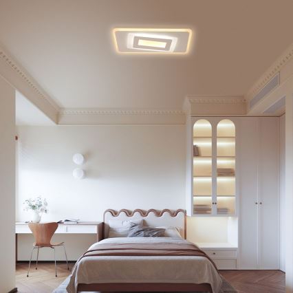Brilagi - Dimmable LED ceiling light MODERN LED/51W/230V 3000-6000K 20x40 cm + remote control
