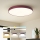Brilagi - Dimmable POOL LED Ceiling Light, 60W/230V, 3000–6000K, Ø 60 cm, Burgundy + Remote Control