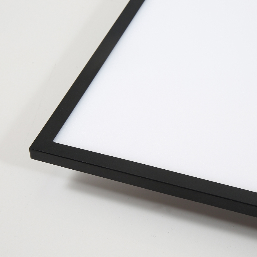 Brilagi - SLIMFRAME LED Dimmable Ceiling Light LED/36W/230V 45x45 cm 3000-6000K Black + Remote Control