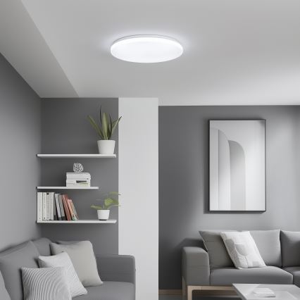 Brilagi - SMART dimmable LED ceiling light / 24W / 230V / Ø 38 cm / 2700–6500K / Tuya Wi-Fi + remote control