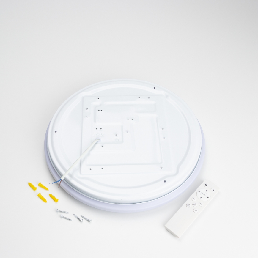 Brilagi - Dimmable SMART LED Ceiling Light / 24W / 230V / Ø 38 cm / 3000–6000K / Wi‑Fi Tuya Beacon + Remote Control