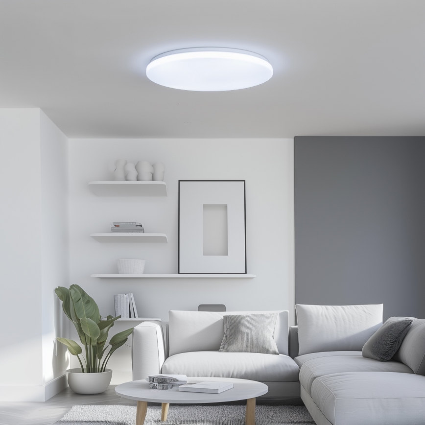 Brilagi - Smart Dimmable LED Ceiling Light, 36W, 230V, Ø 48 cm, 2700–6500K, Tuya Wi‑Fi + Remote Control
