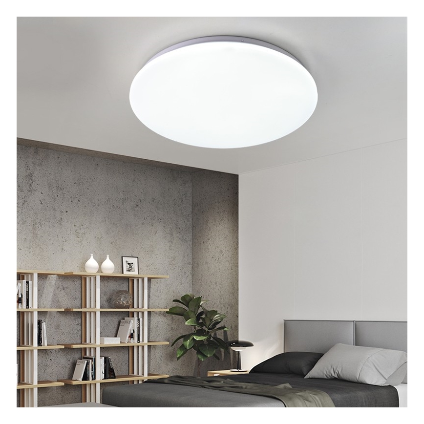 Brilagi - Smart Dimmable LED Ceiling Light, 36W, 230V, Ø 48 cm, 2700–6500K, Tuya Wi‑Fi + Remote Control