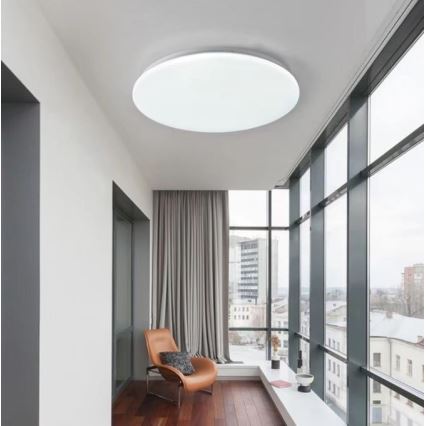 Brilagi - Smart Dimmable LED Ceiling Light, 36W, 230V, Ø 48 cm, 2700–6500K, Tuya Wi‑Fi + Remote Control