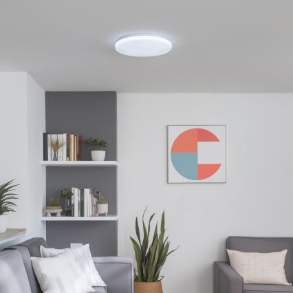 Brilagi - SMART STARS Dimmable LED Fixture 24W/230V, Ø38 cm, 2700–6500K, Wi‑Fi Tuya + Remote Control