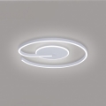 Brilagi - Dimmable SPIRAL LED Ceiling Light LED/56W/230V dia. 50 cm 3000/4000/6000K + Remote Control