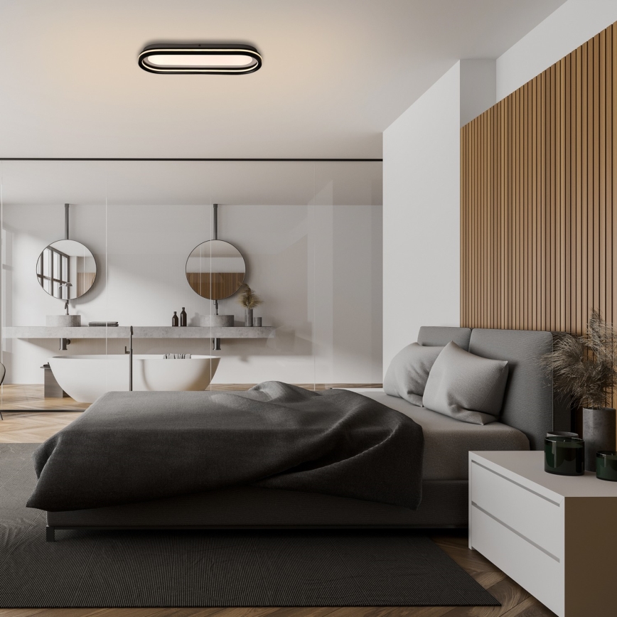 Brilagi - TRIVARO LED dimmable ceiling light LED/85W/230V 3000-6000K 20x60 cm + remote control