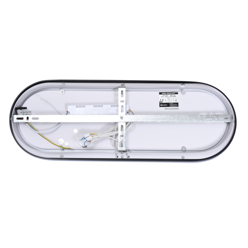 Brilagi - TRIVARO LED dimmable ceiling light LED/85W/230V 3000-6000K 20x60 cm + remote control