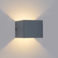 Brilagi - DONNANI LED Outdoor Wall Light 5W/230V, 10 cm, Anthracite, IP44