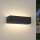 Brilagi - DONNANI LED Outdoor Wall Light LED/12W/230V 30 cm Black IP44