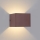 Brilagi - DONNANI LED Outdoor Wall Light LED/5W/230V 10 cm Brown IP44
