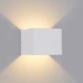 Brilagi - DONNANI LED Outdoor Wall Light LED/5W/230V 10 cm White IP44