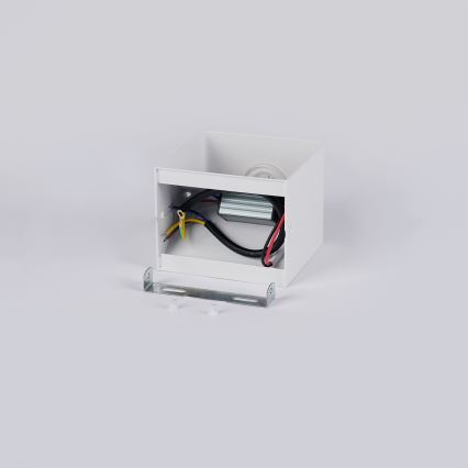 Brilagi - DONNANI LED Outdoor Wall Light LED/5W/230V 10 cm White IP44