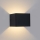 Brilagi - DONNANI LED Outdoor Wall Light LED/5W/230V Black IP44