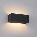 Brilagi - DONNANI LED Outdoor Wall Light LED/7W/230V, Black, IP44