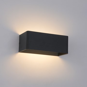 Brilagi - DONNANI LED Outdoor Wall Light LED/7W/230V, Black, IP44