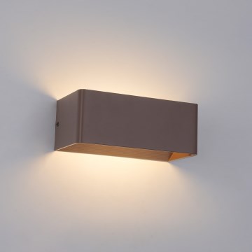 Brilagi - DONNANI LED Outdoor Wall Light LED/7W/230V Brown IP44