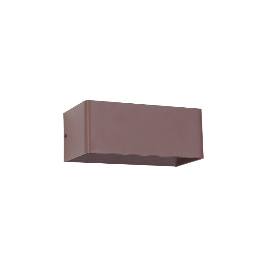 Brilagi - DONNANI LED Outdoor Wall Light LED/7W/230V Brown IP44