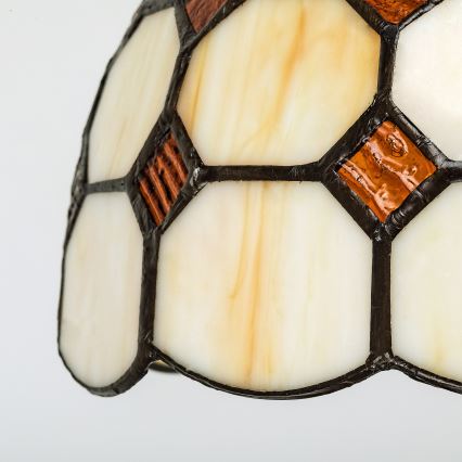 Brilagi - DORAN Tiffany stained-glass wall lamp 1xE27/40W/230V