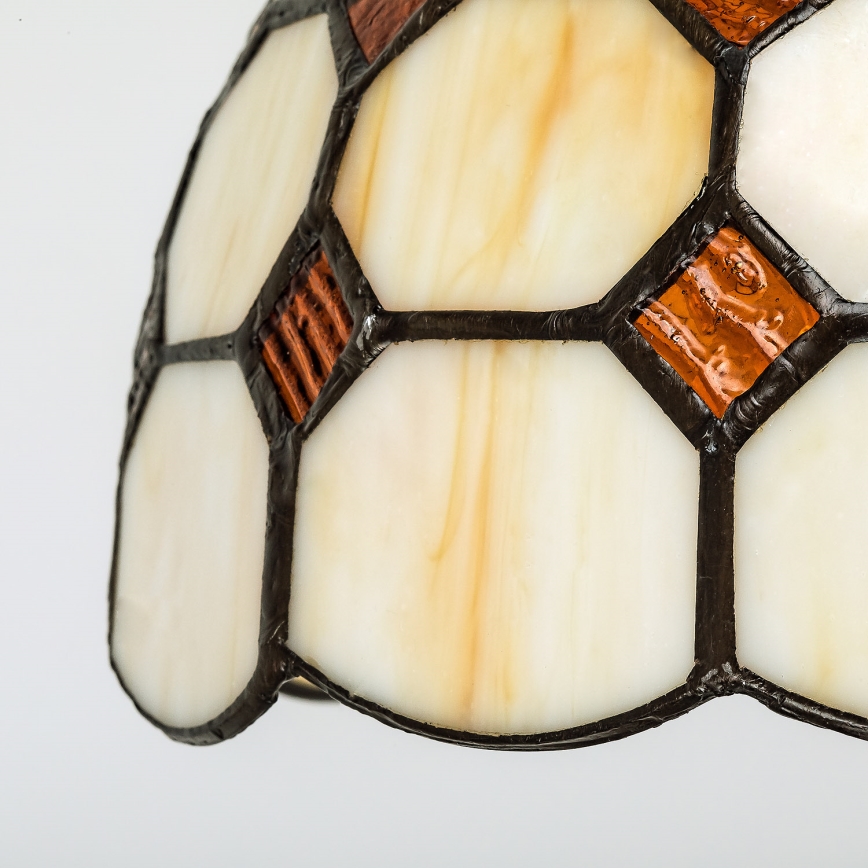 Brilagi - DORAN Tiffany stained-glass wall lamp 1xE27/40W/230V