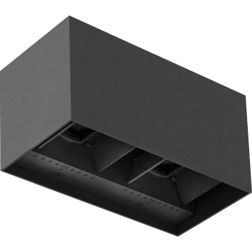 Brilagi - DOUBLE CUBE Outdoor LED Wall Light LED/12W/230V anthracite IP65