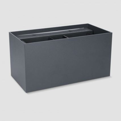 Brilagi - DOUBLE CUBE Outdoor LED Wall Light LED/12W/230V anthracite IP65