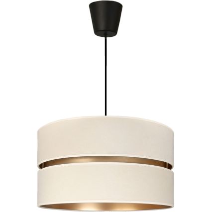 Brilagi - DUO-DUO Cable Pendant Light 1xE27/60W/230V Ø 40 cm cream/gold