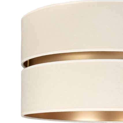 Brilagi - DUO-DUO Cable Pendant Light 1xE27/60W/230V Ø 40 cm cream/gold