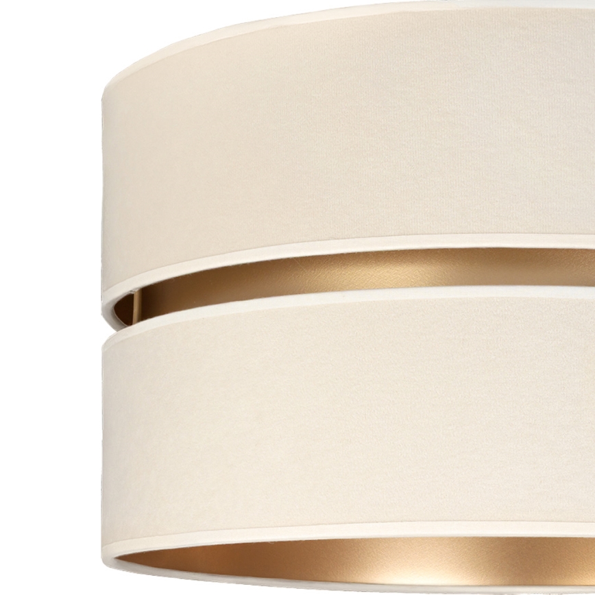 Brilagi - DUO-DUO Cable Pendant Light 1xE27/60W/230V Ø 40 cm cream/gold