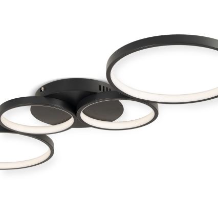 BRILAGI - ECHO LED Ceiling Light LED/40W/230V 4000K 32x90 cm black