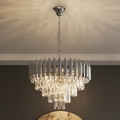 Brilagi - ECLIPSE Chain Chandelier 7xE14/10W/230V, Ø 48 cm, Silver