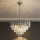 Brilagi - ECLIPSE Chain Chandelier 7xE14/10W/230V, Ø 48 cm, Silver