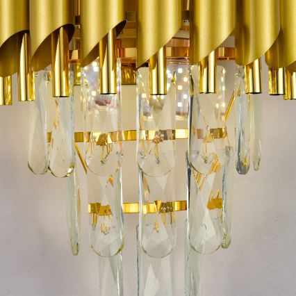 Brilagi - ECLIPSE Wall Light 2xE14/10W/230V, Gold